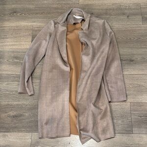 Potter's Pot Checkered Beige Blazer